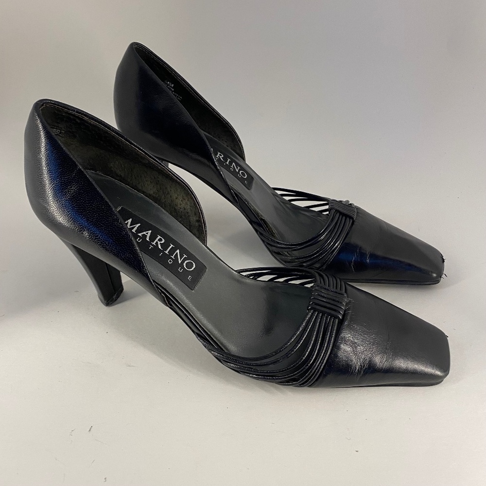 Marino Boutique High Heel Shoes in Black - Size 6.5M